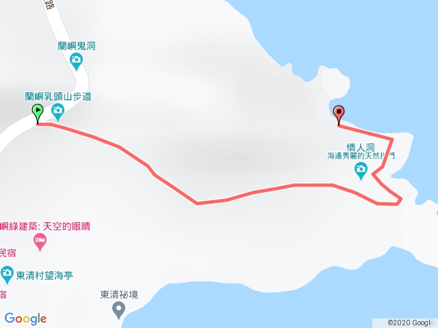 蘭嶼一線天(燕子洞)步道預覽圖