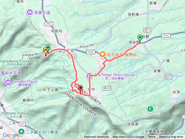 頂崁子腳-松柏坑山-受天宮-松柏坑山