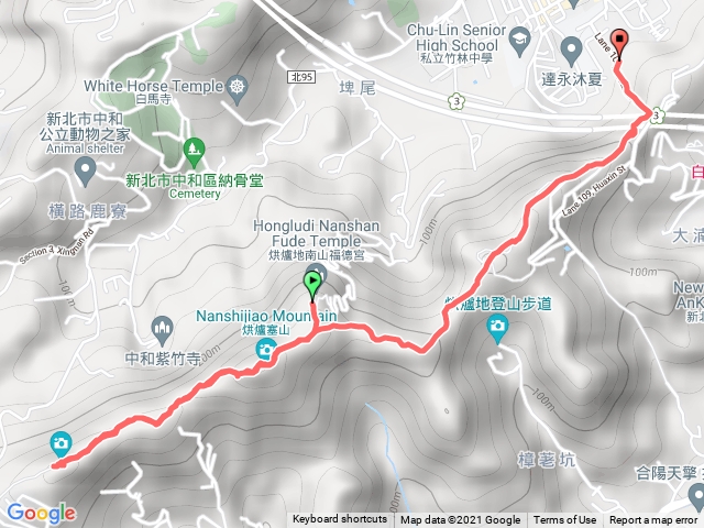 烘爐地、青春嶺、華夏工專