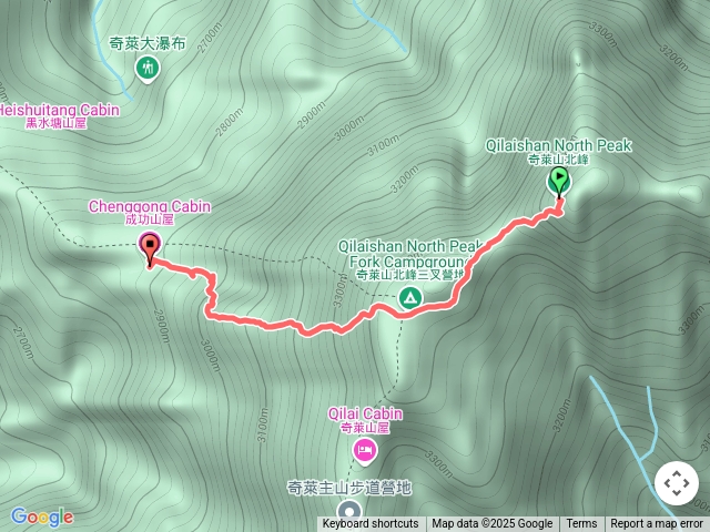 奇萊山北峰-成功山屋