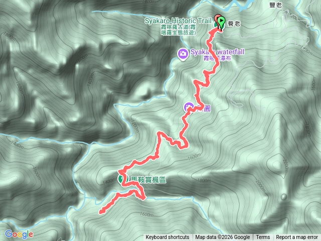 霞喀羅古道預覽圖