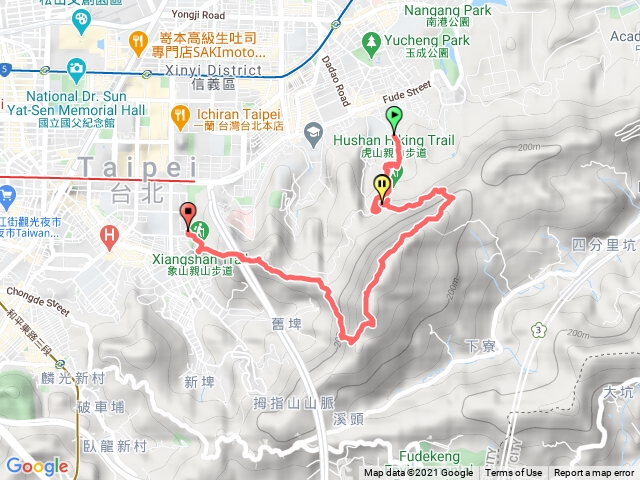 虎山、九五峰、象山步道