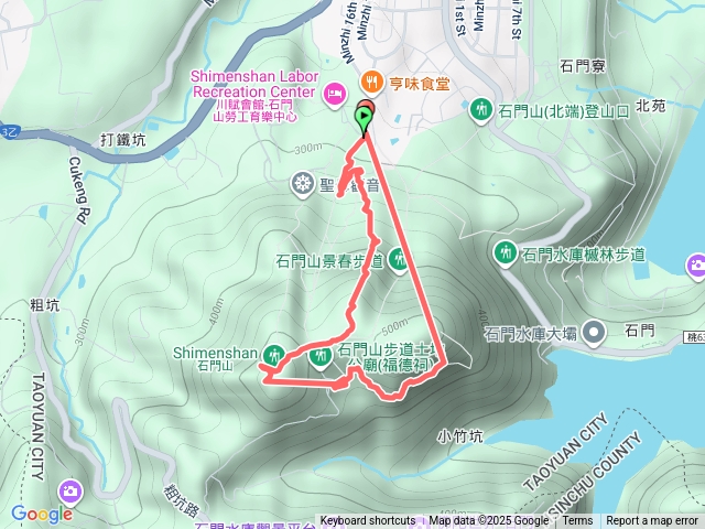 桃園市石門山清水步道
