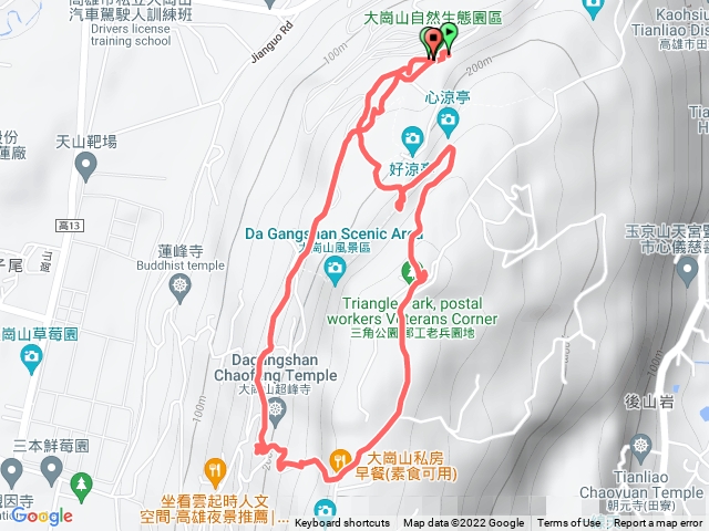 111/6/19大崗山生態公園起登小O走