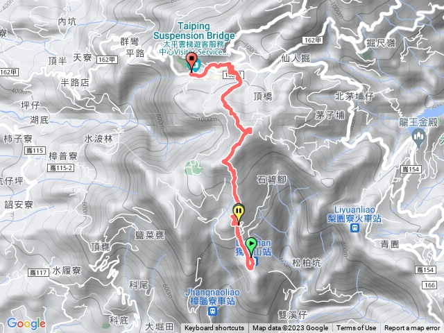 獨立山到太平雲梯