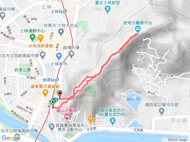 劍潭山(小百岳#9)