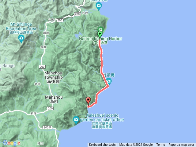 瑯嶠卑南古道南段