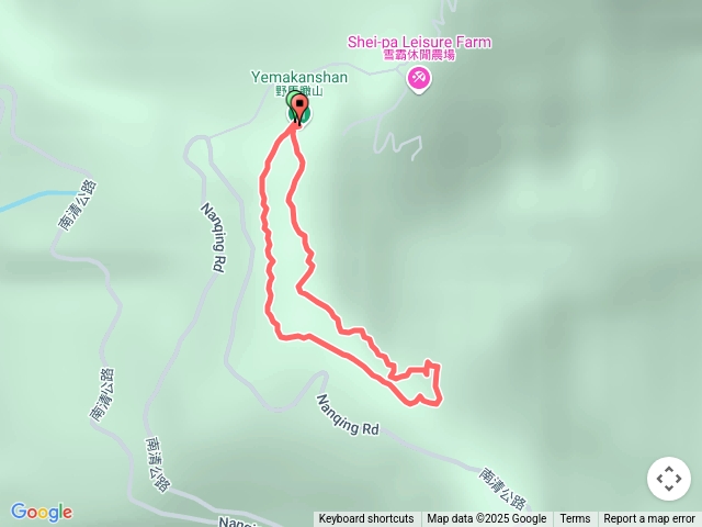 野馬瞰山步道1923公尺