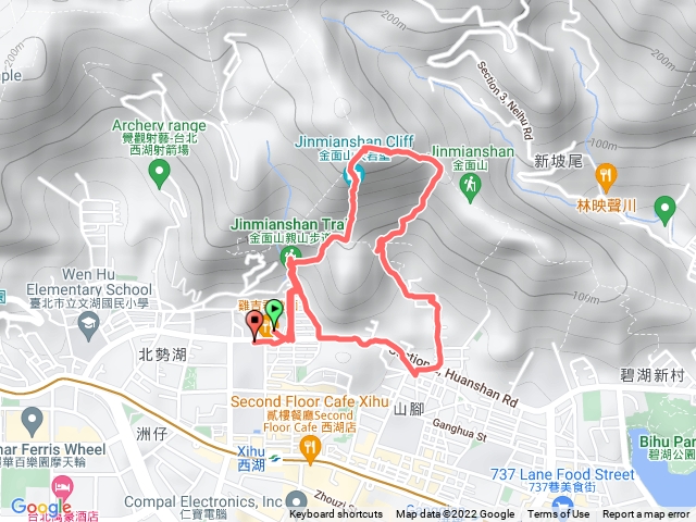 1100829 金面山散步
