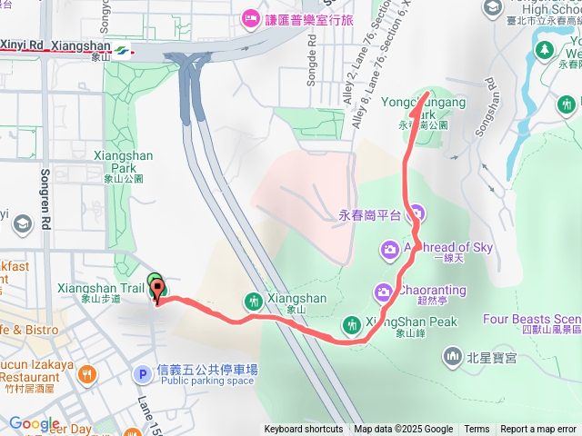 簡單駭客 象山-永春崗