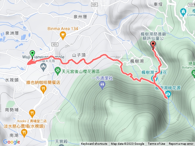 天元宮.楓樹湖步道1120309