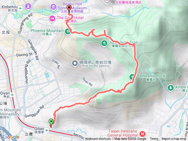 捷運唭哩岸站～軍艦岩～熱海大飯店預覽圖