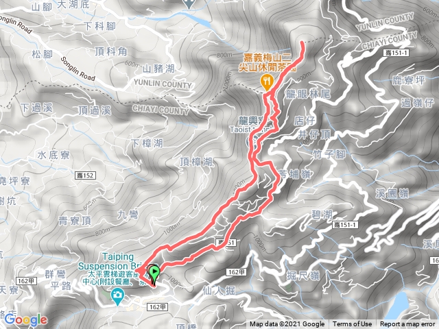 雲嘉五連峰