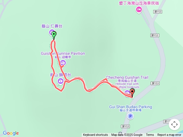 墾丁龜山步道預覽圖