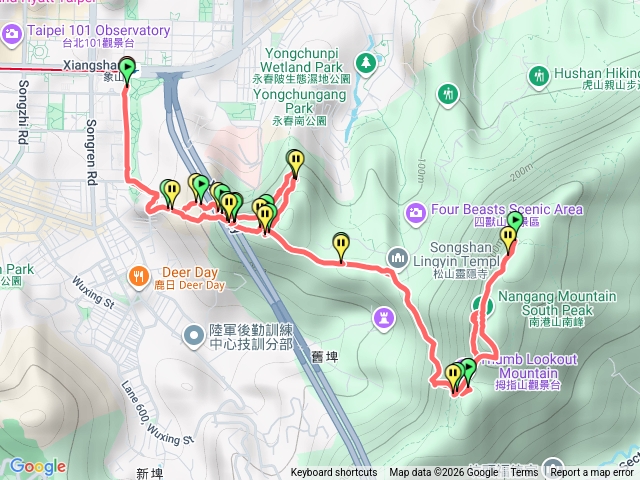 南港山縱走（象山-九五峰）預覽圖