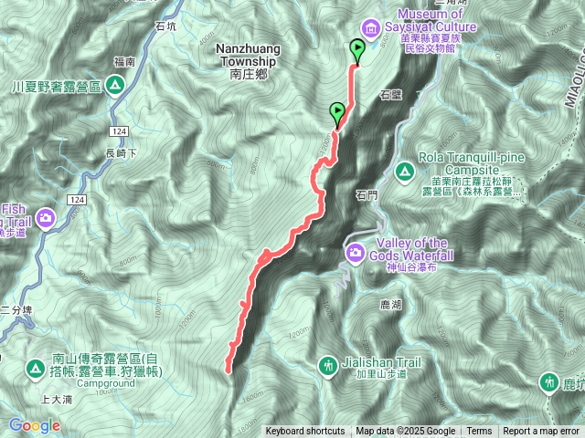 向天湖山、南大龜山、大坪山來回縱走