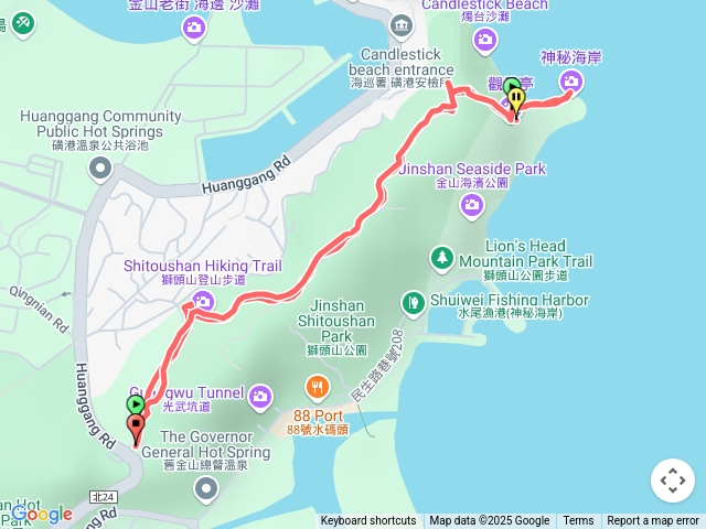 「步道悠遊」獅頭山公園步道2刷（燭臺雙嶼）