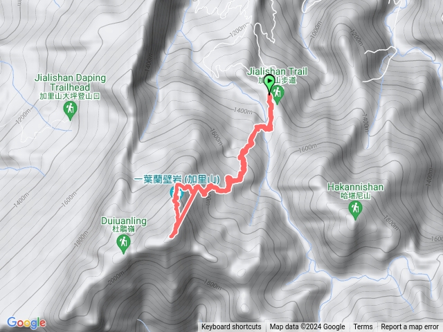 加里山（鹿場登山口）