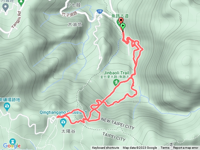 魚路古道O型北段