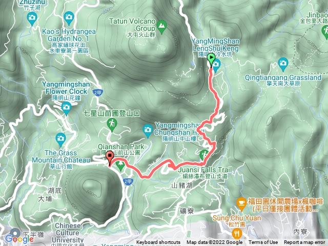 環七星山人車分道-冷水坑至新園街段