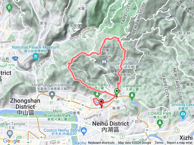 2024新年內湖圓滿雙心縱走