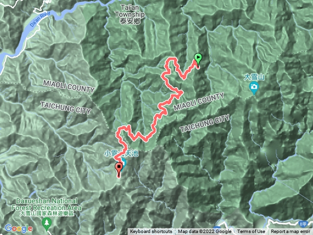 【雪山西稜】D4 230林道26k營地-0k
