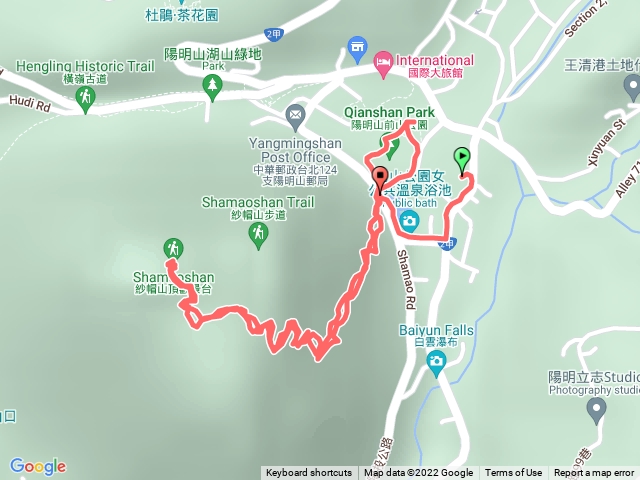 陽明湖紗帽山往返