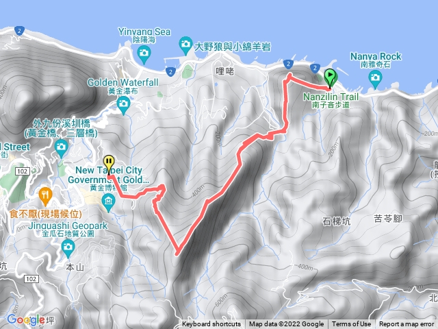 劍龍、鉅齒、半屏、茶壺（南新宮起、勸濟堂終）