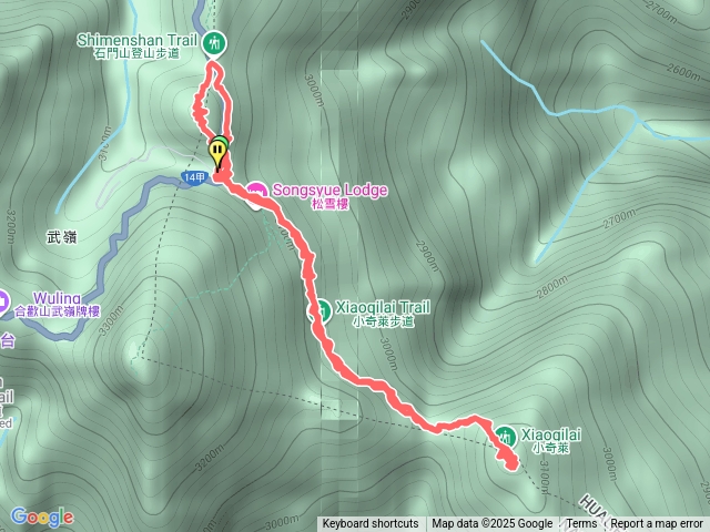 合歡尖山-小奇萊山