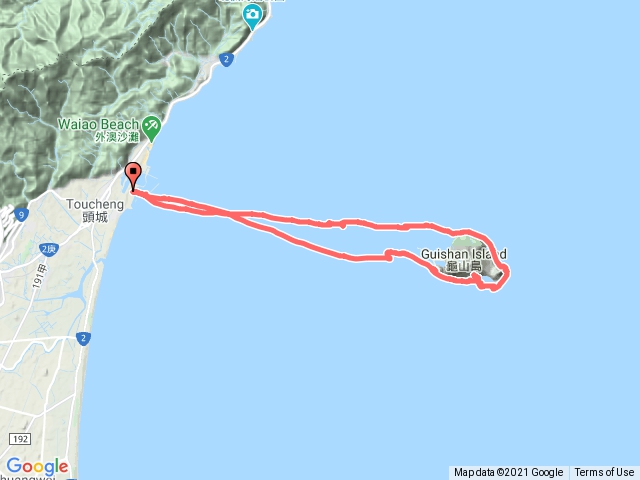 宜蘭頭城至龜山島海上獨木舟繞島行