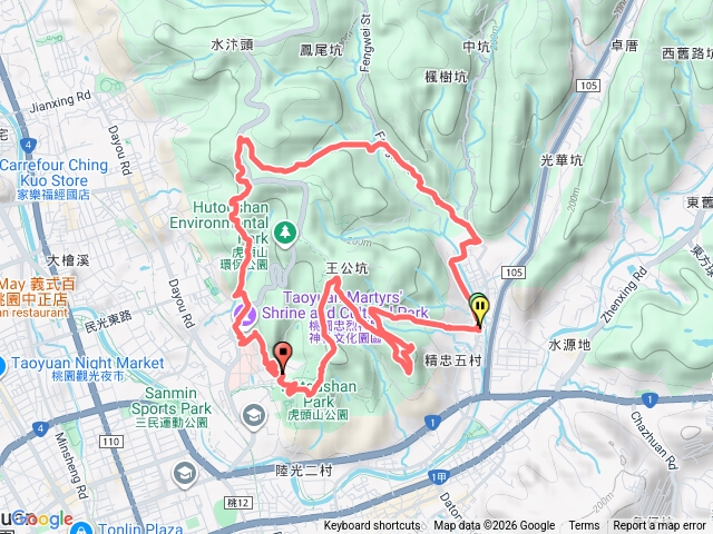 虎頭山10K預覽圖