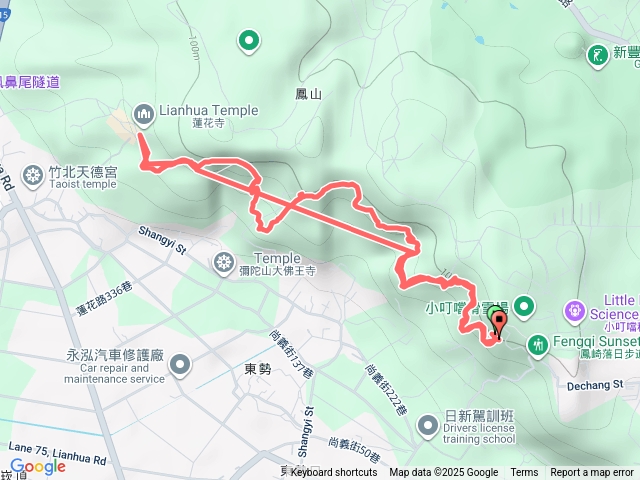 鳳崎落日登山步道