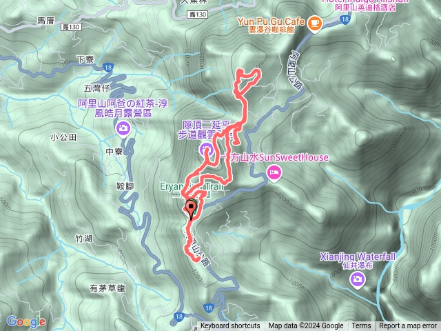 嘉義隙頂步道群亂走-二延平步道、茶林山步道-雲頂步道預覽圖