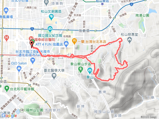 20200125 台北 象山虎山