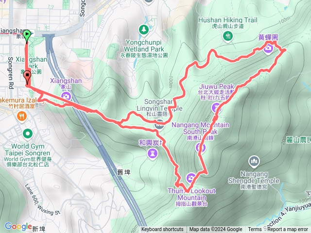 象山姆指山九五峰