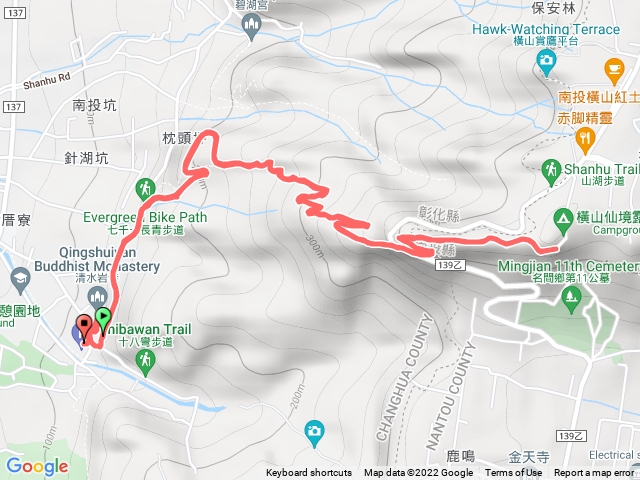 清水岩至橫山至高點