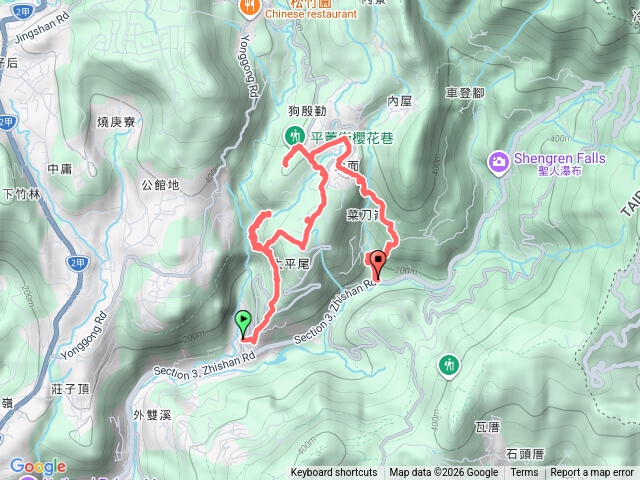 瀑布1,2(秘境)大平尾山平菁巷樱花預覽圖