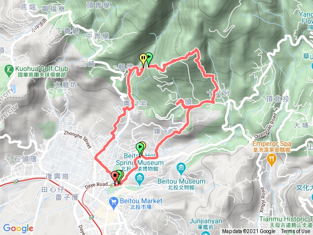 捷運新北投站-中正山O型