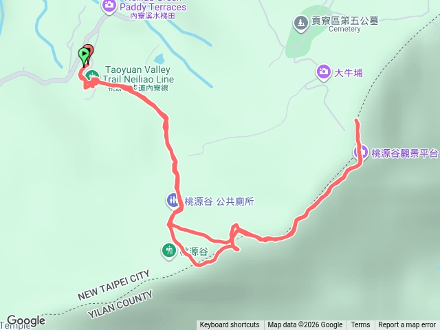 桃源谷內寮線預覽圖