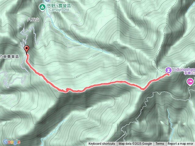 大混山—李棟山