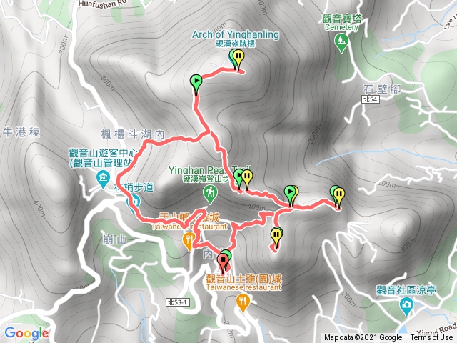 觀音山-尖山-硬漢嶺