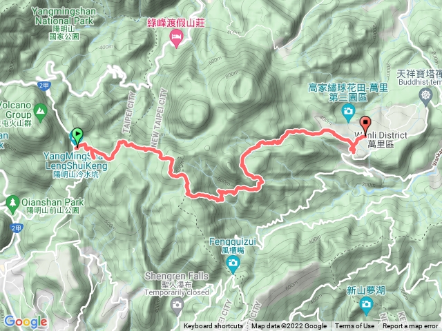 淡基橫斷東一段縱走