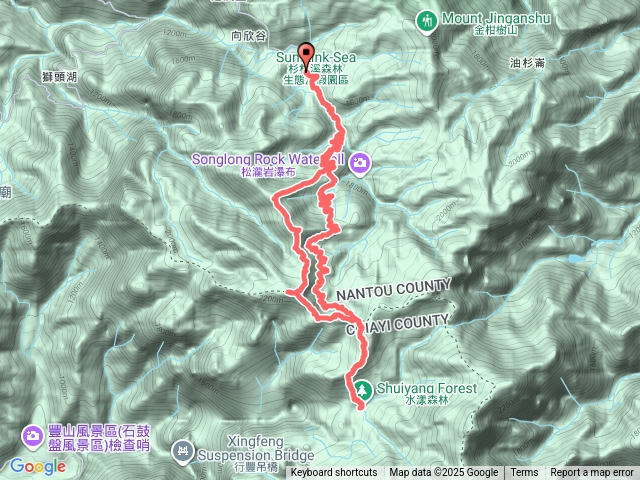 嘉義 水漾森林+鹿屈山(杉林溪線)