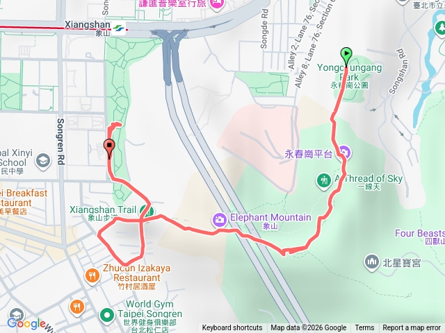 象山步道-永春崗公園