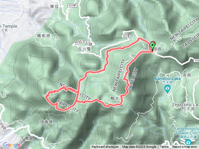 大屯山｜連峰進階8字型縱走（大屯鞍部停車場/大屯山主峰/南峰/西峰/面天山/向天山/向天池/二子坪）