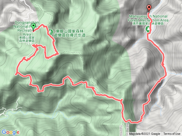 20210207東滿步道（東進滿出）順登東眼山、卡外山、拉卡山