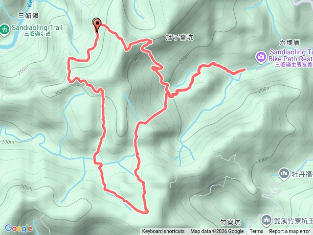 2026-03-24三貂嶺登山路線與新路尾2