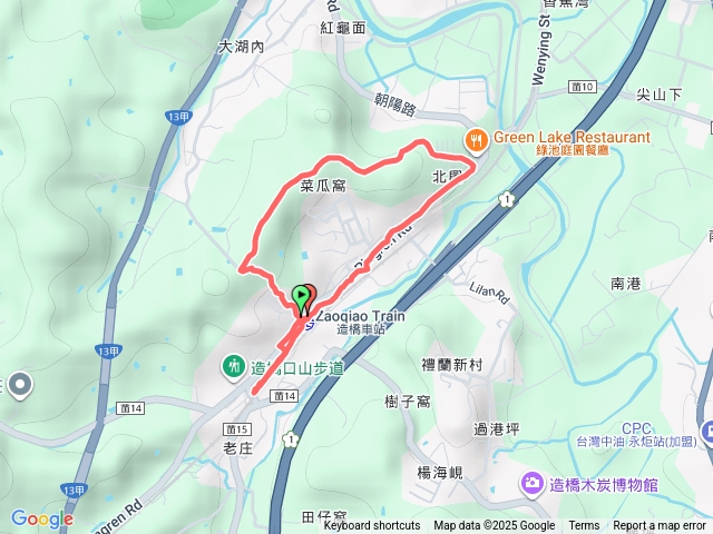 造橋車站口山古道