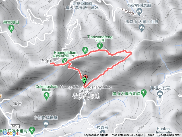 皇帝殿西峰、天王峰