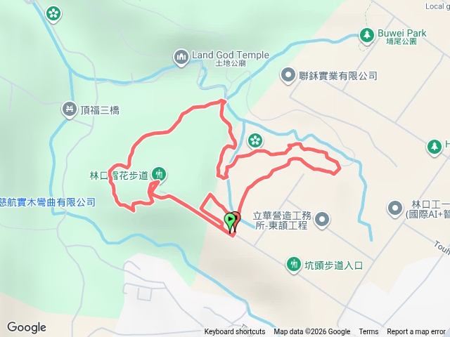 雪花步道林口工一森林小徑-O繞-仁愛路入-20261003預覽圖
